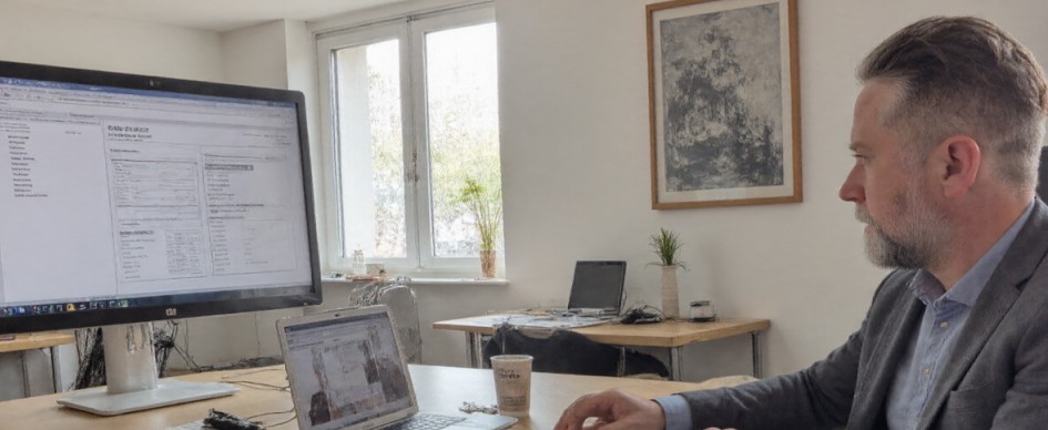 Dave doing a website audit