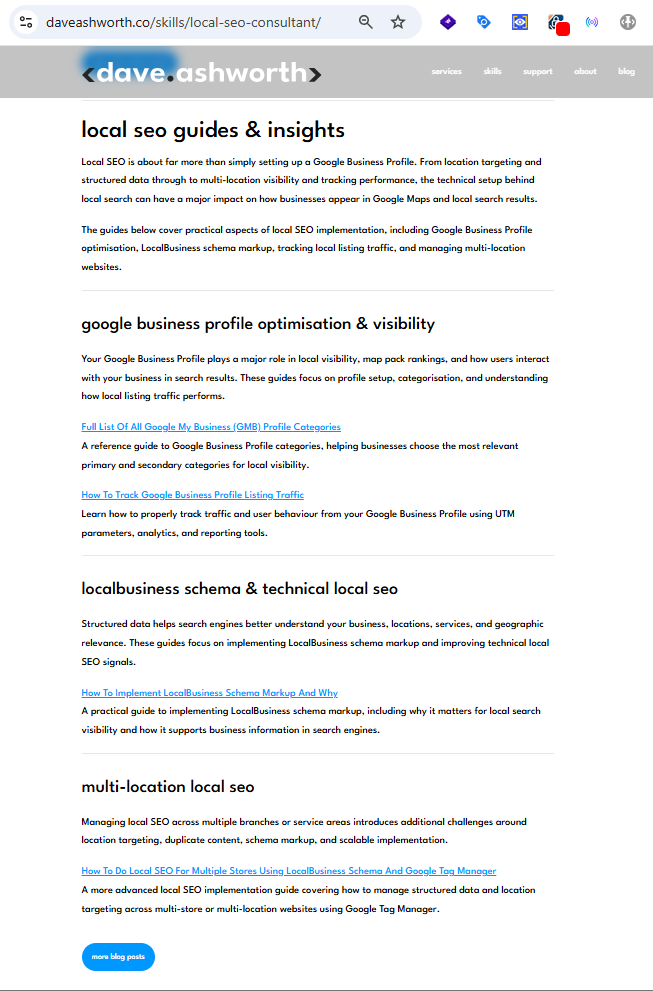 Local SEO Content Hub